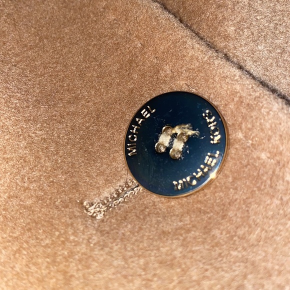 MICHAEL Michael Kors Wool Coat -Dark Camel size PM NEW WITH TAGS - Picture 8 of 16